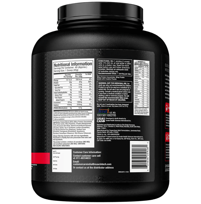 MuscleTech Nitro-Tech Whey Protein - Image 2